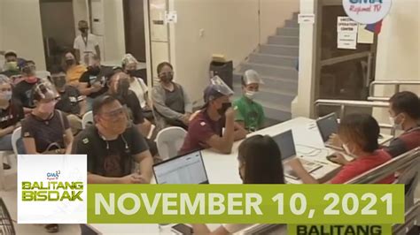 Balitang Bisdak: November 10, 2021 .